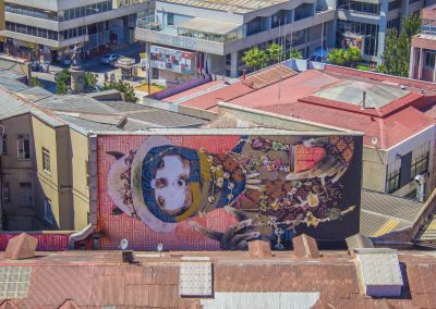 Mural visto desde Cerro Concepción.